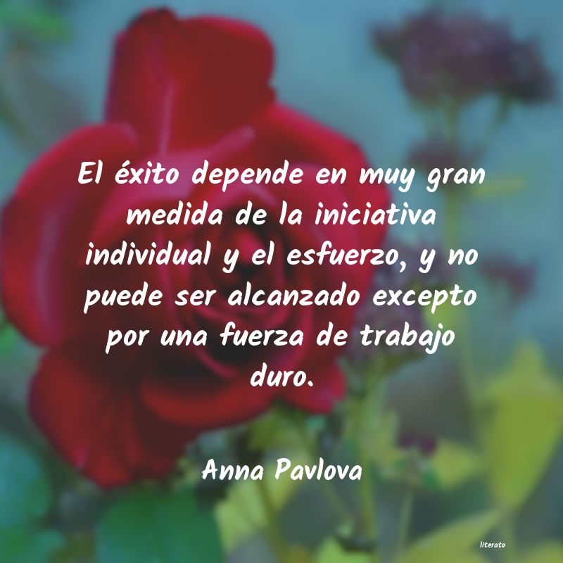 Frases de Anna Pavlova