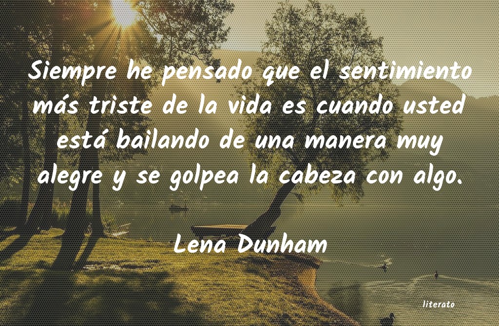 Frases de Lena Dunham