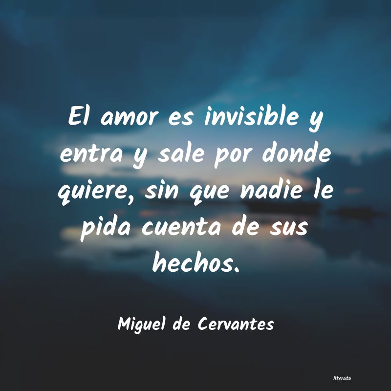 frases de Miguel de Cervantes