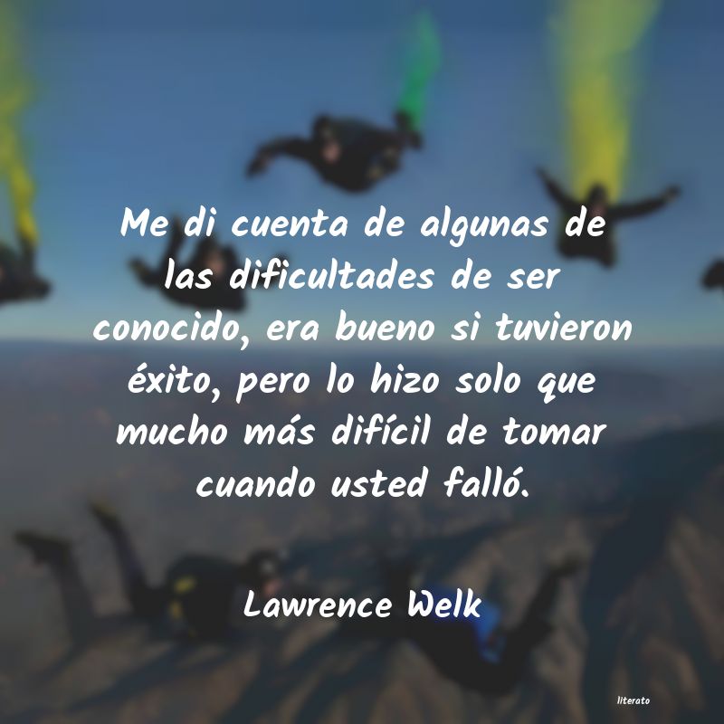 Frases de Lawrence Welk