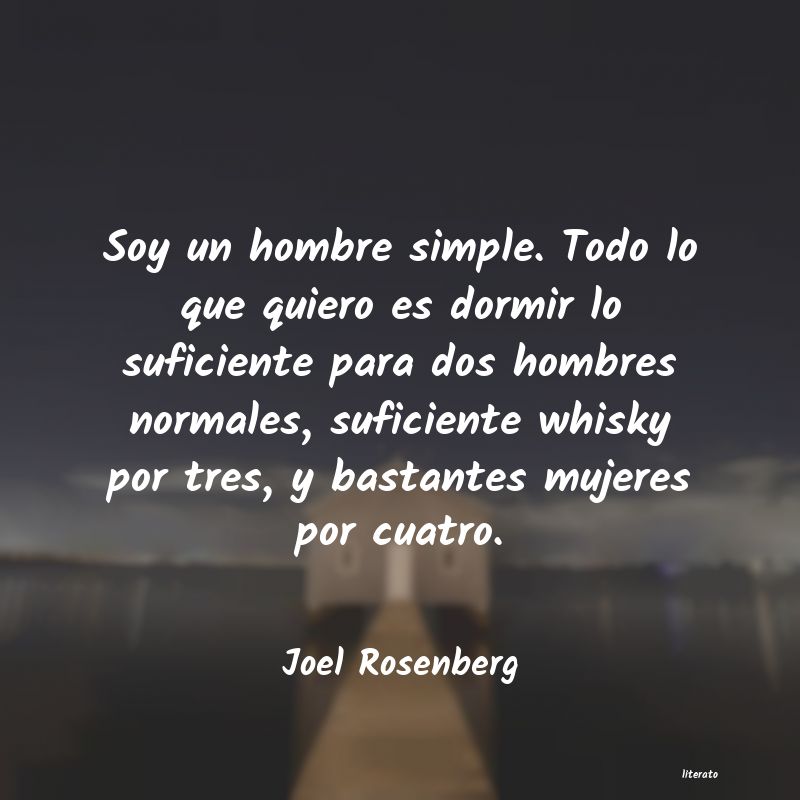 frases de Joel Rosenberg