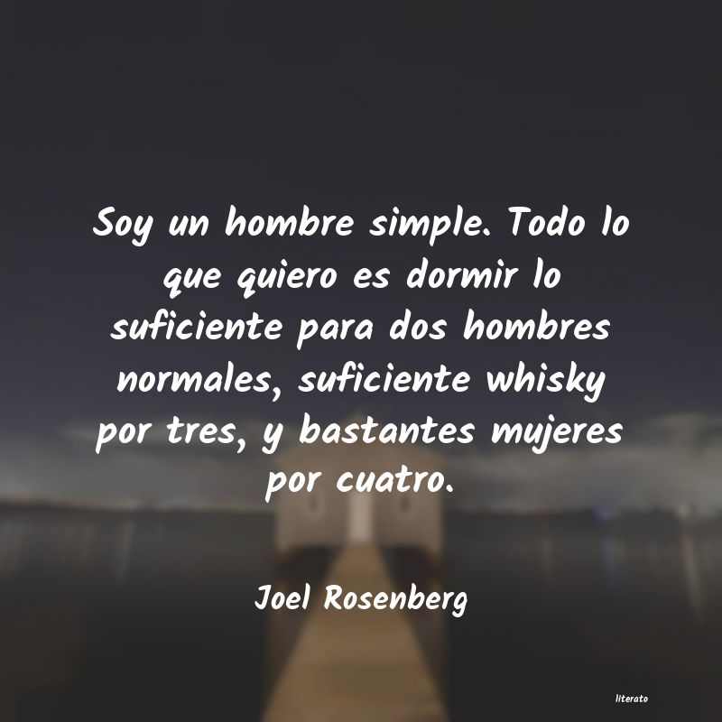 Frases de Joel Rosenberg