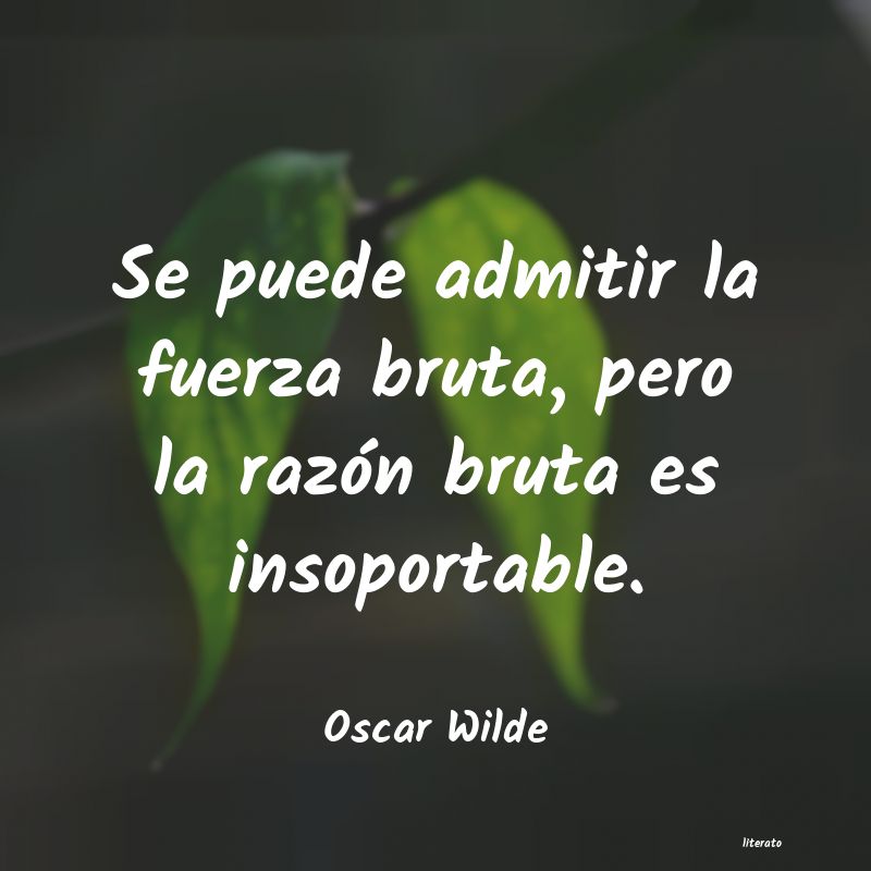 Frases de Oscar Wilde