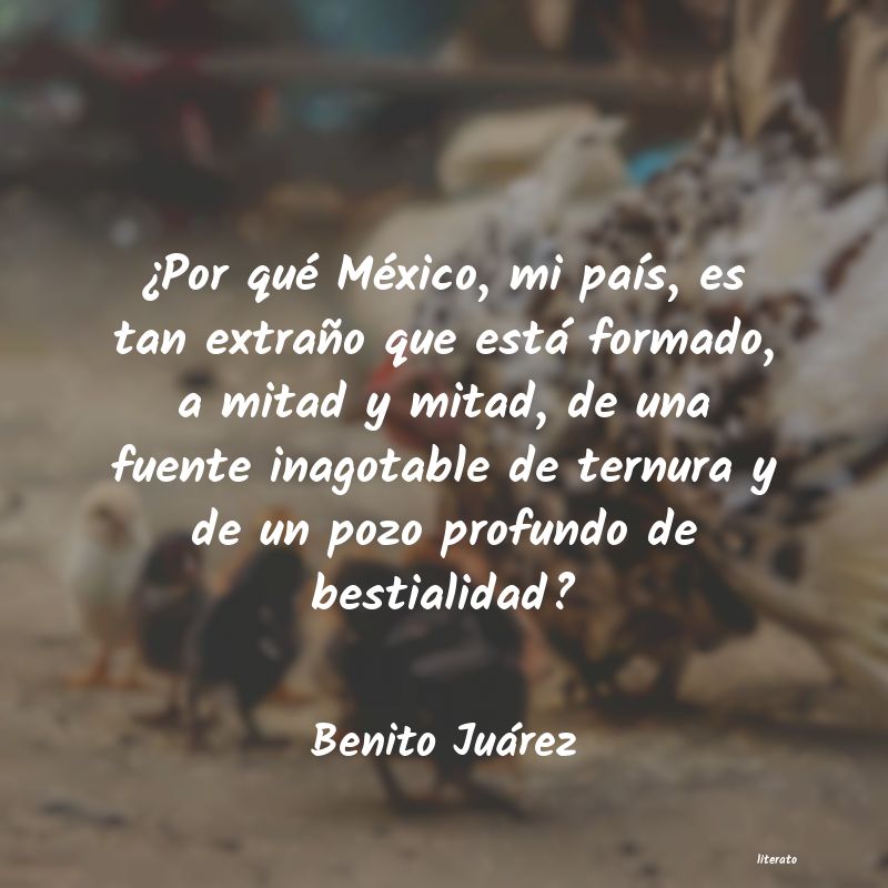 Frases de Benito Juárez