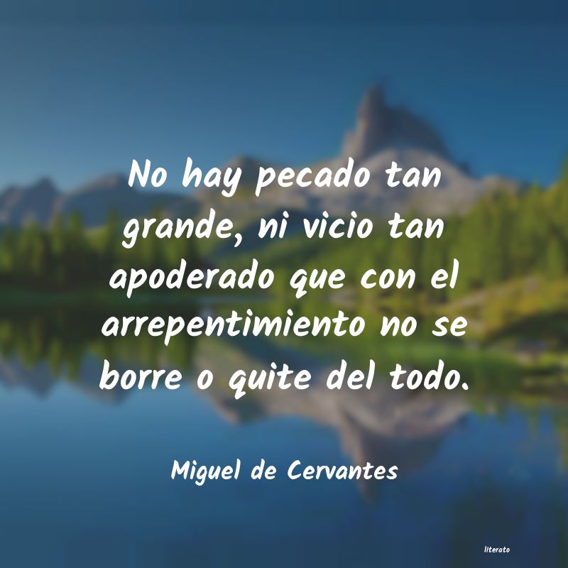 frases de Miguel de Cervantes