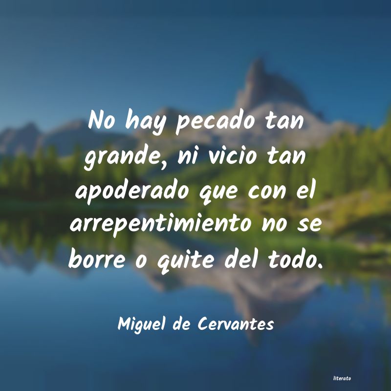 Frases de Miguel de Cervantes