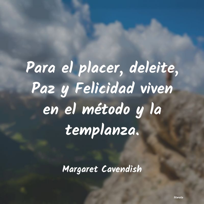 frases de Margaret Cavendish