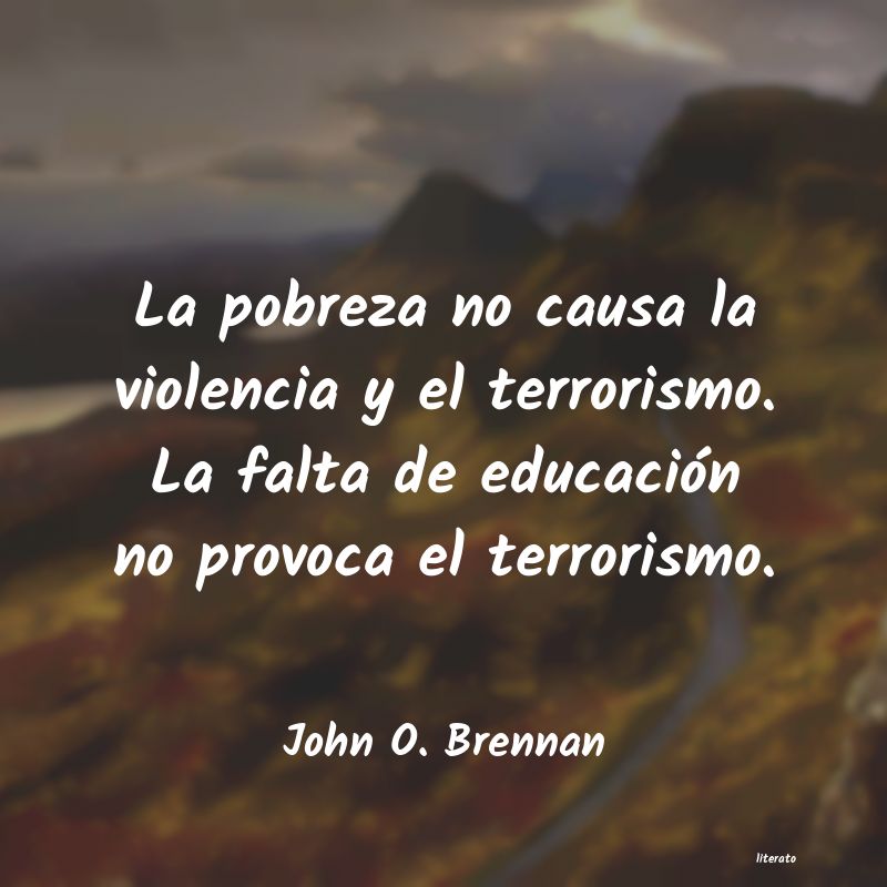 frases de John O. Brennan
