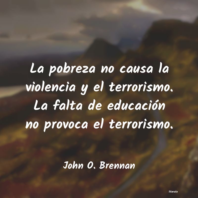 Frases de John O. Brennan