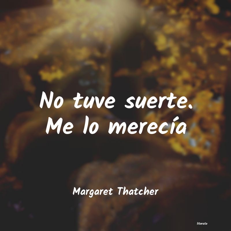 frases de Margaret Thatcher