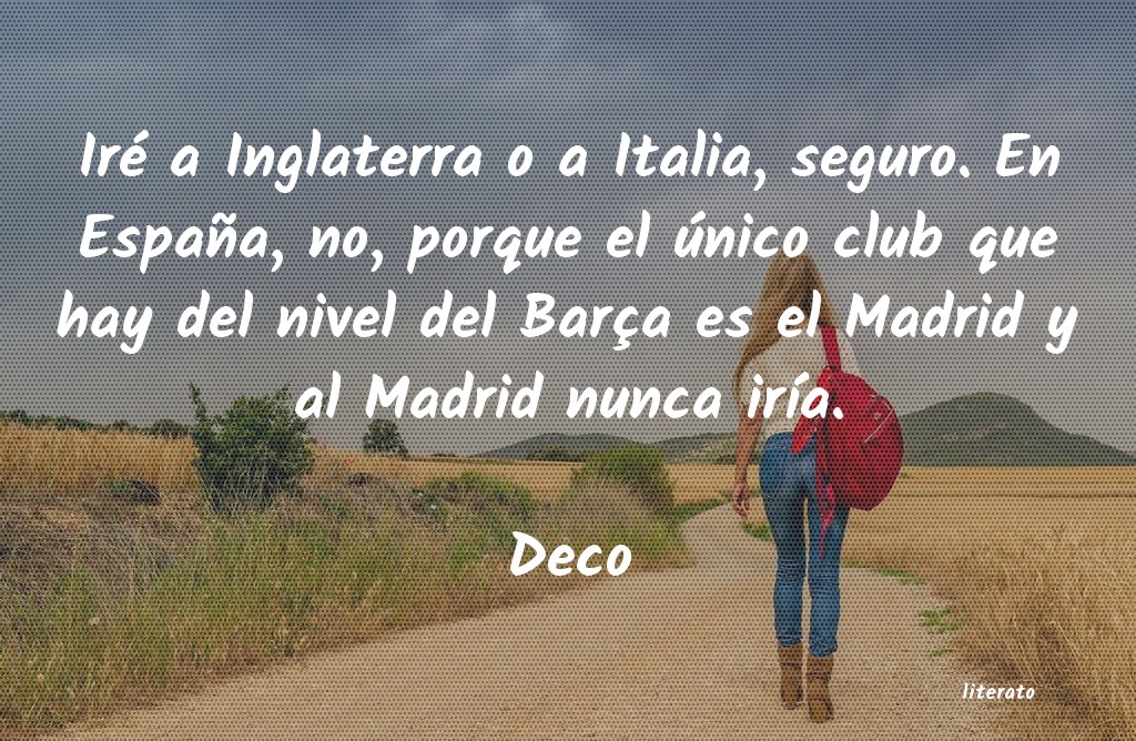 frases de Deco