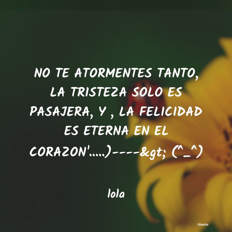 Frases de lola