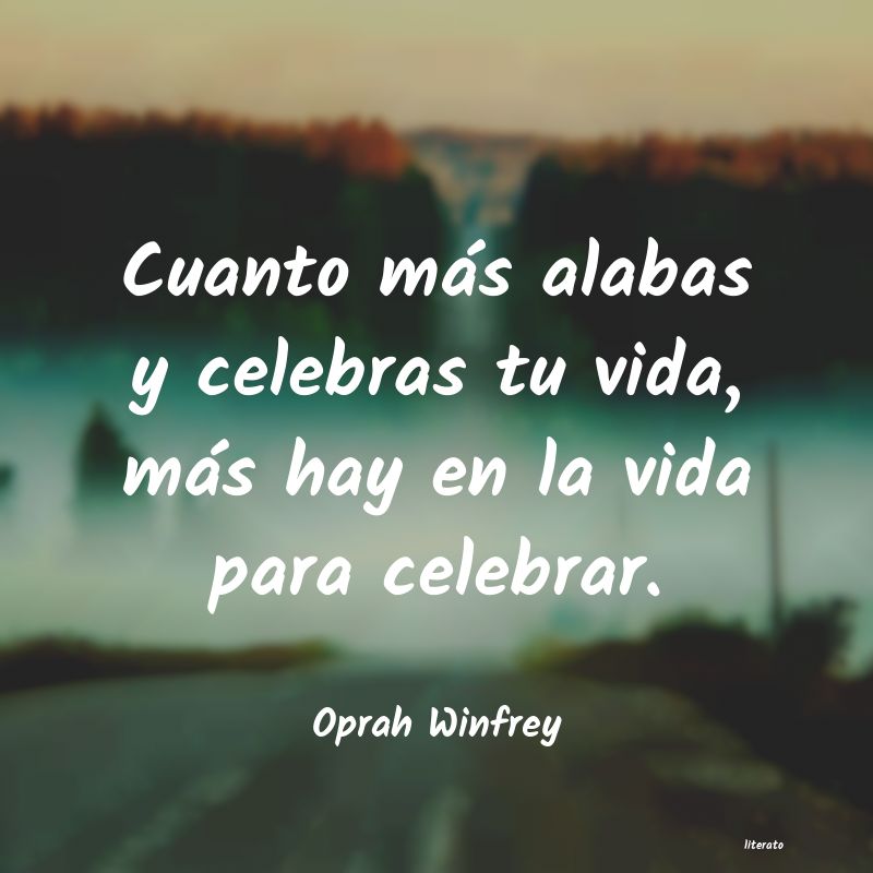 Frases de Oprah Winfrey