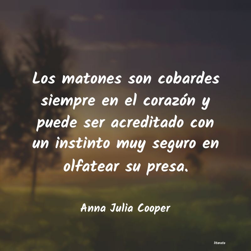 Frases de Anna Julia Cooper
