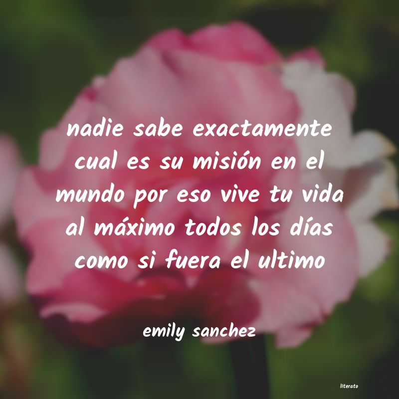 Frases de emily sanchez