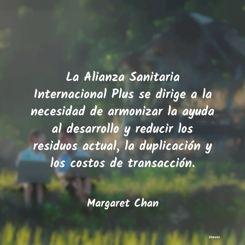 Frases de Margaret Chan