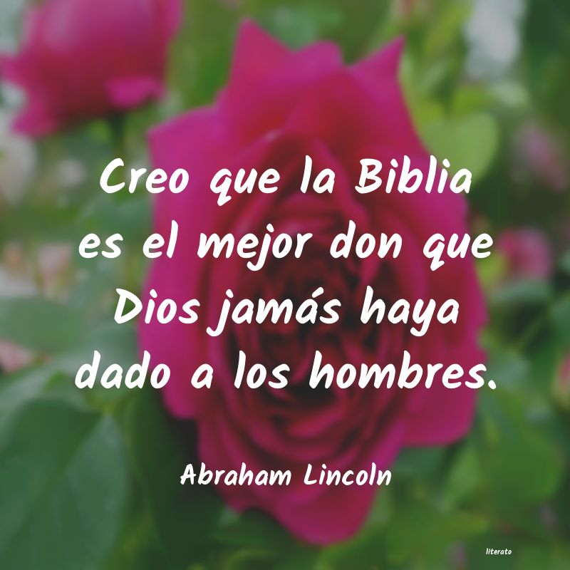 Frases de Abraham Lincoln