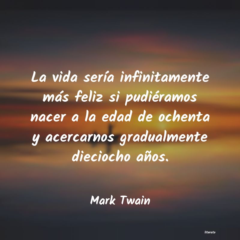 frases de Mark Twain