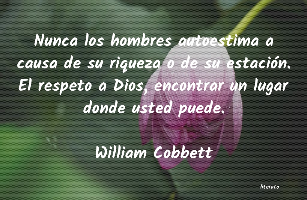 Frases de William Cobbett