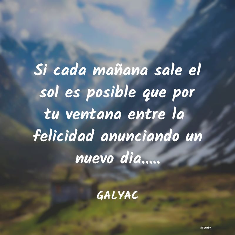 Frases de GALYAC