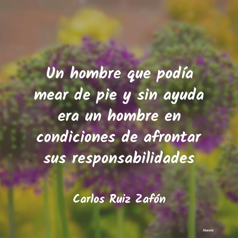 Frases de Carlos Ruiz Zafón