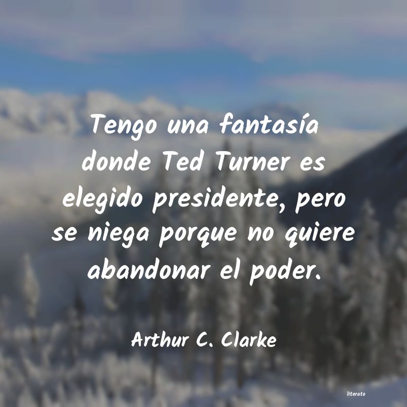 frases de Arthur C. Clarke