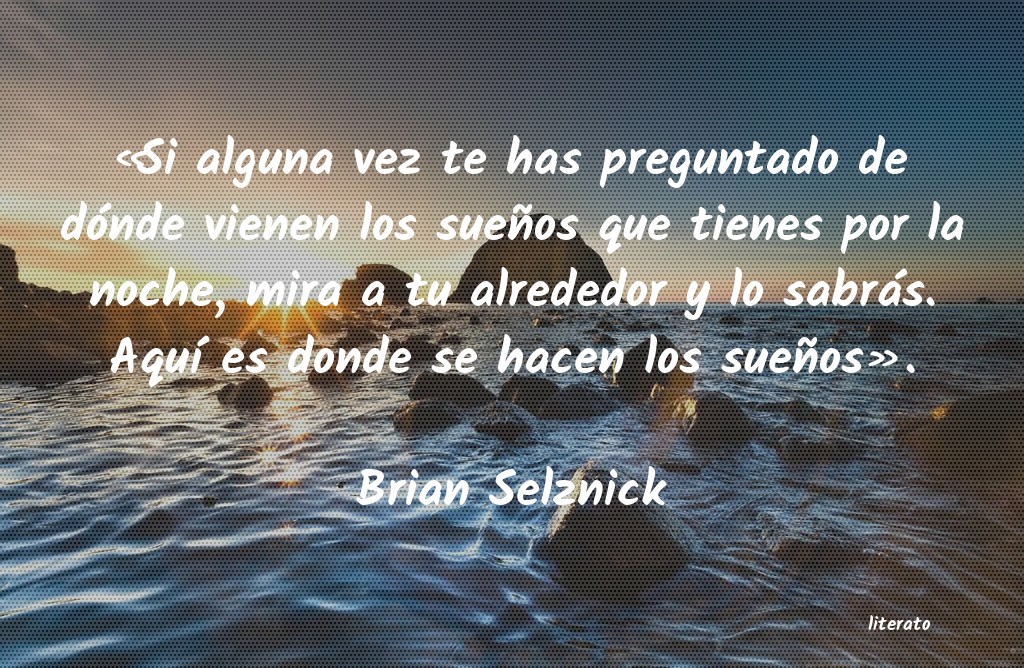 Frases de Brian Selznick