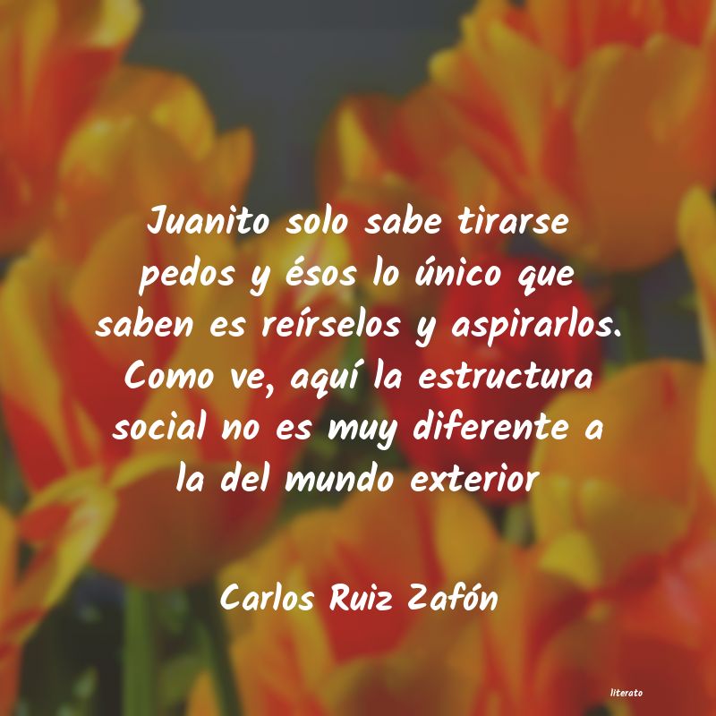 frases de Carlos Ruiz Zafón