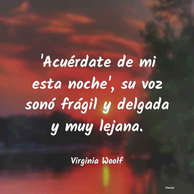 Frases de Virginia Woolf