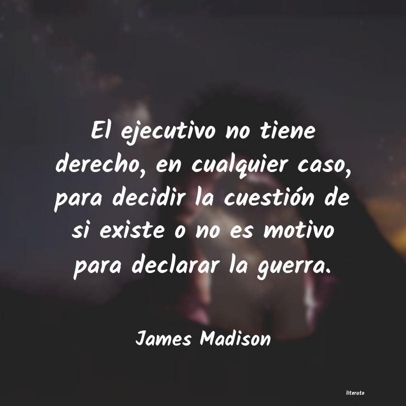 Frases de James Madison