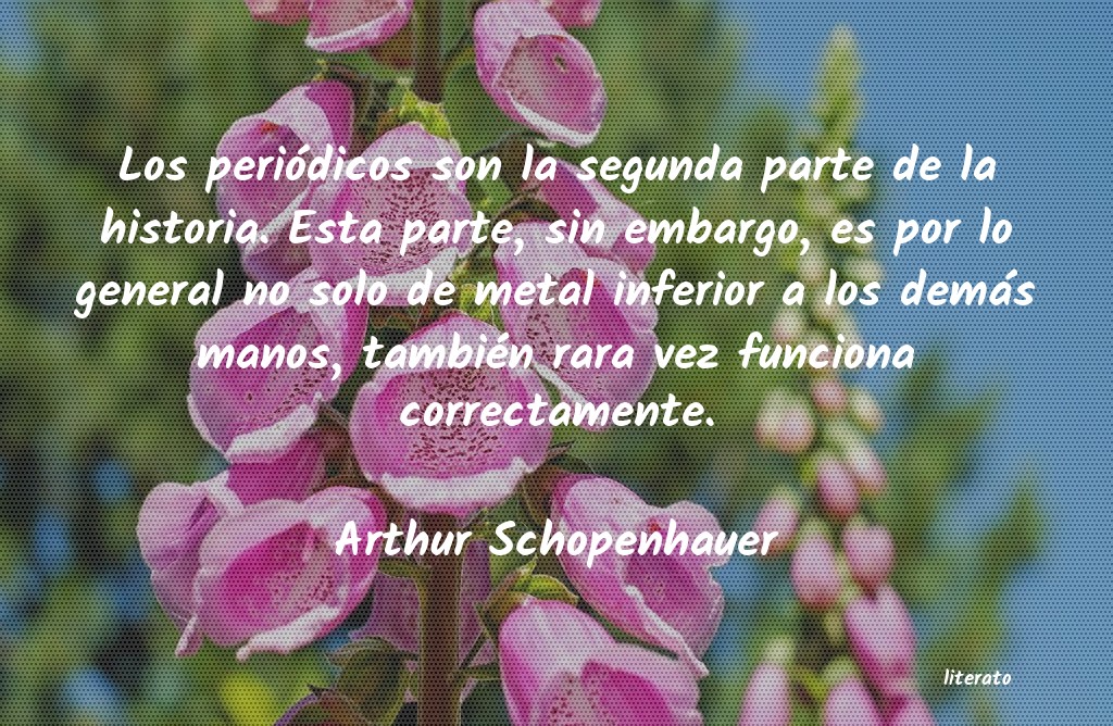 Frases de Arthur Schopenhauer