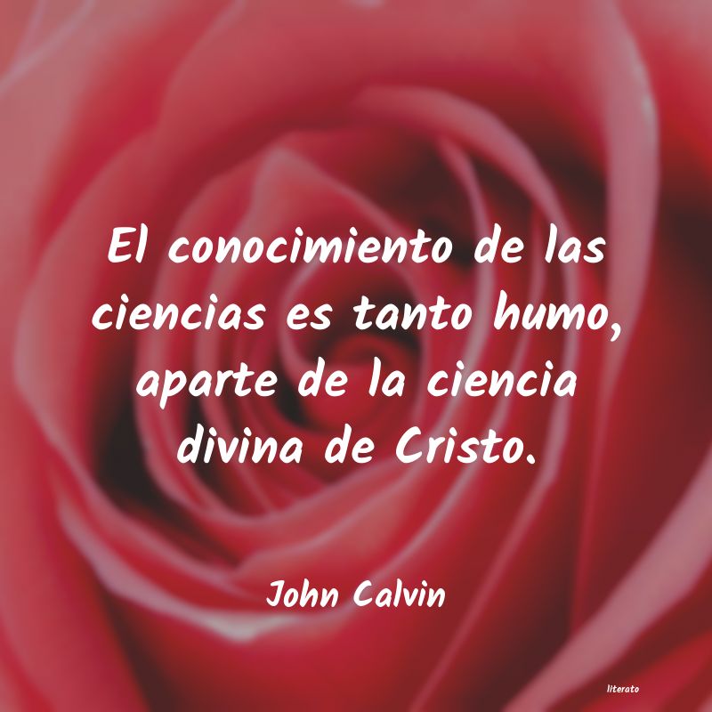 Frases de John Calvin