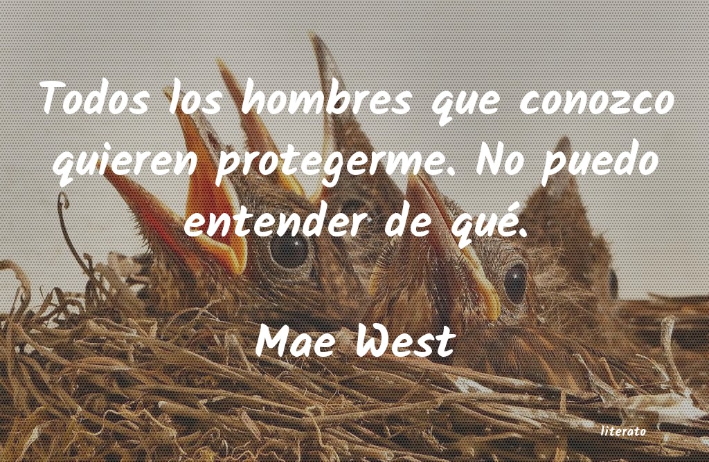 frases de Mae West
