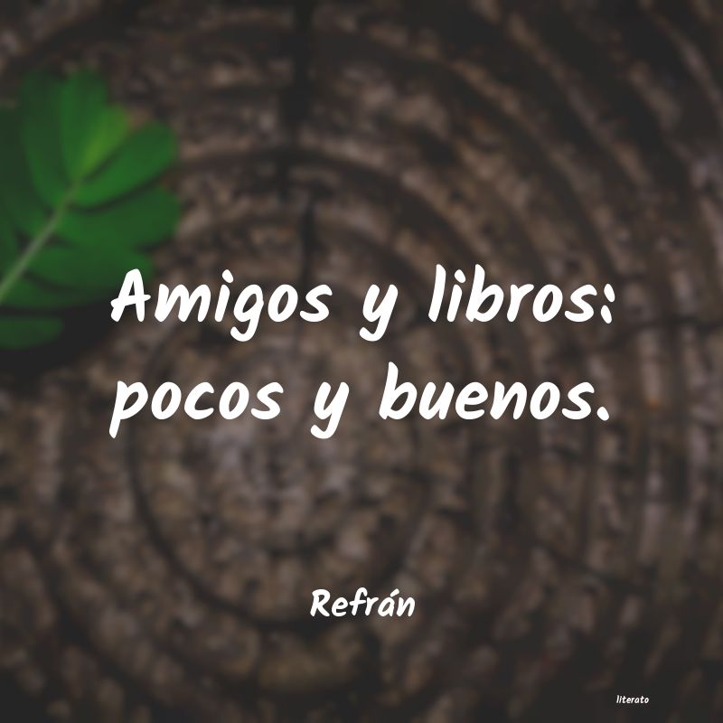 frases de Refrán