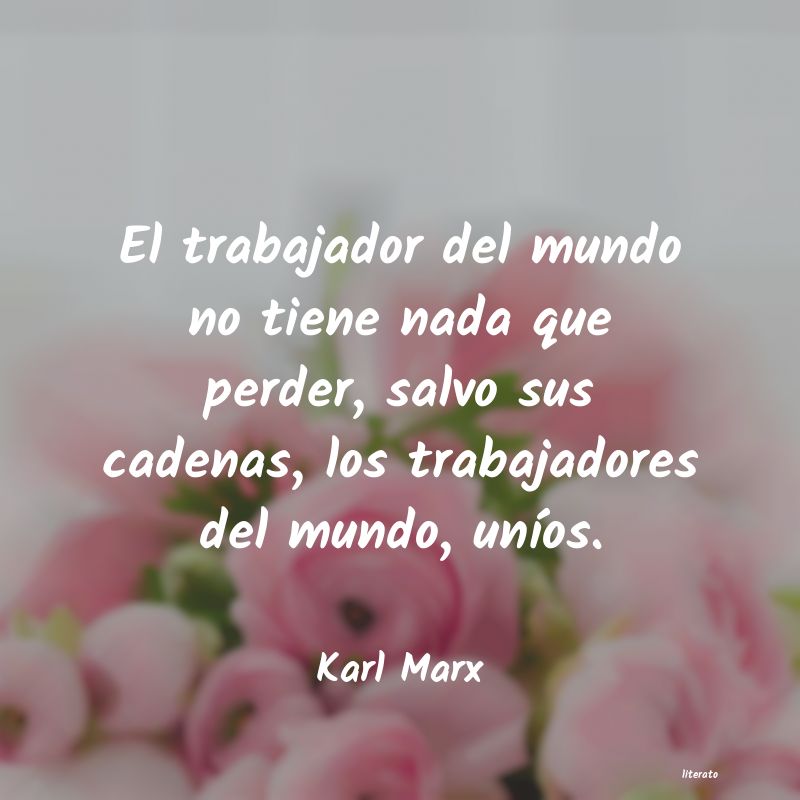 frases de Karl Marx