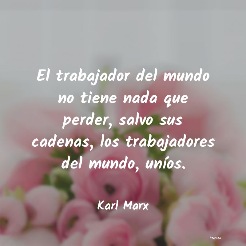 Frases de Karl Marx