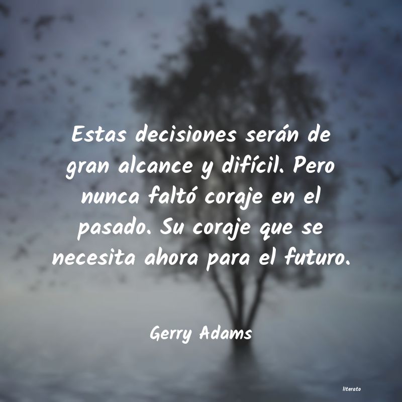 Frases de Gerry Adams