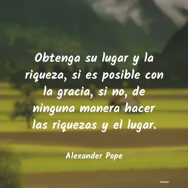 frases de Alexander Pope