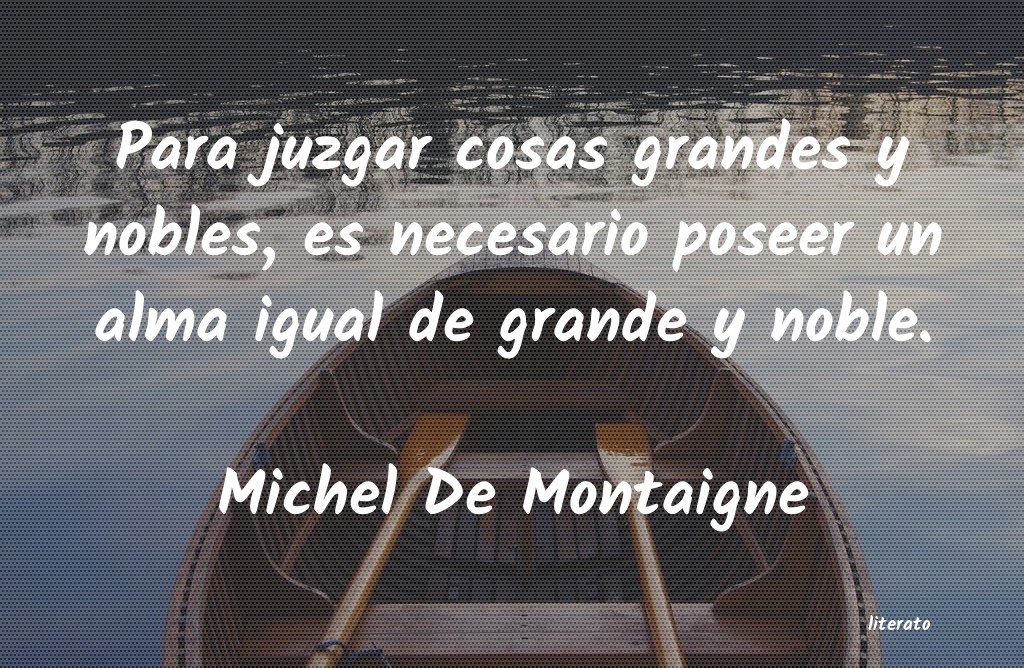 Frases de Michel De Montaigne