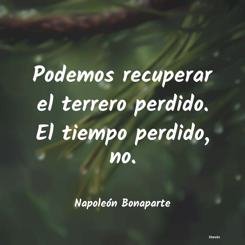 frases de Napoleón Bonaparte