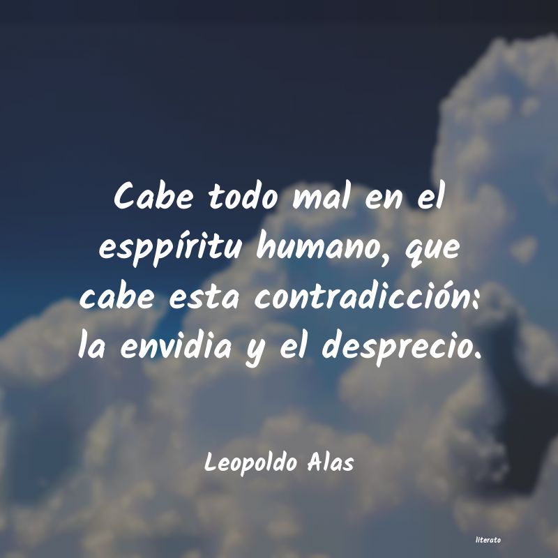 frases de Leopoldo Alas