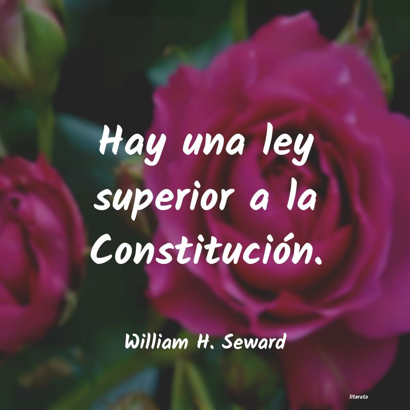 frases de William H. Seward