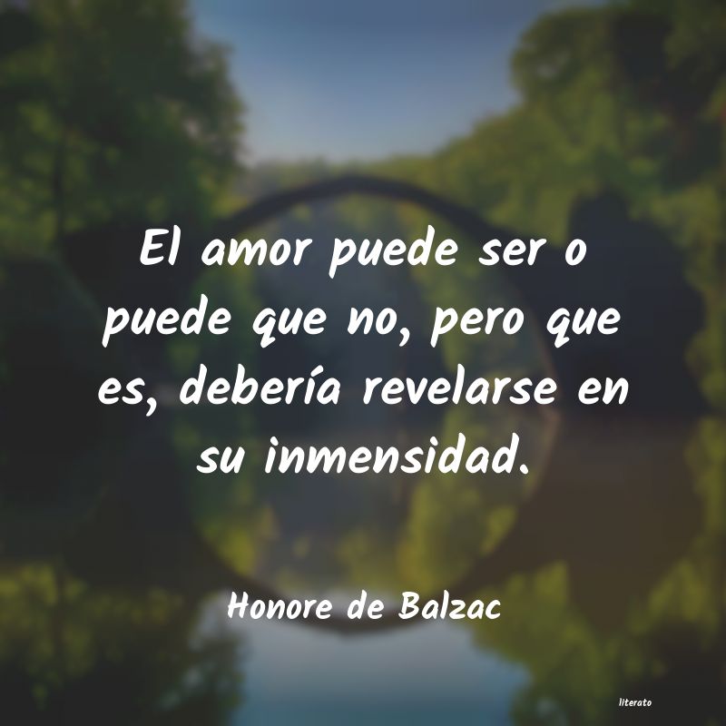 frases de Honore de Balzac