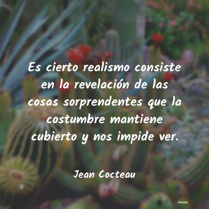 Frases de Jean Cocteau