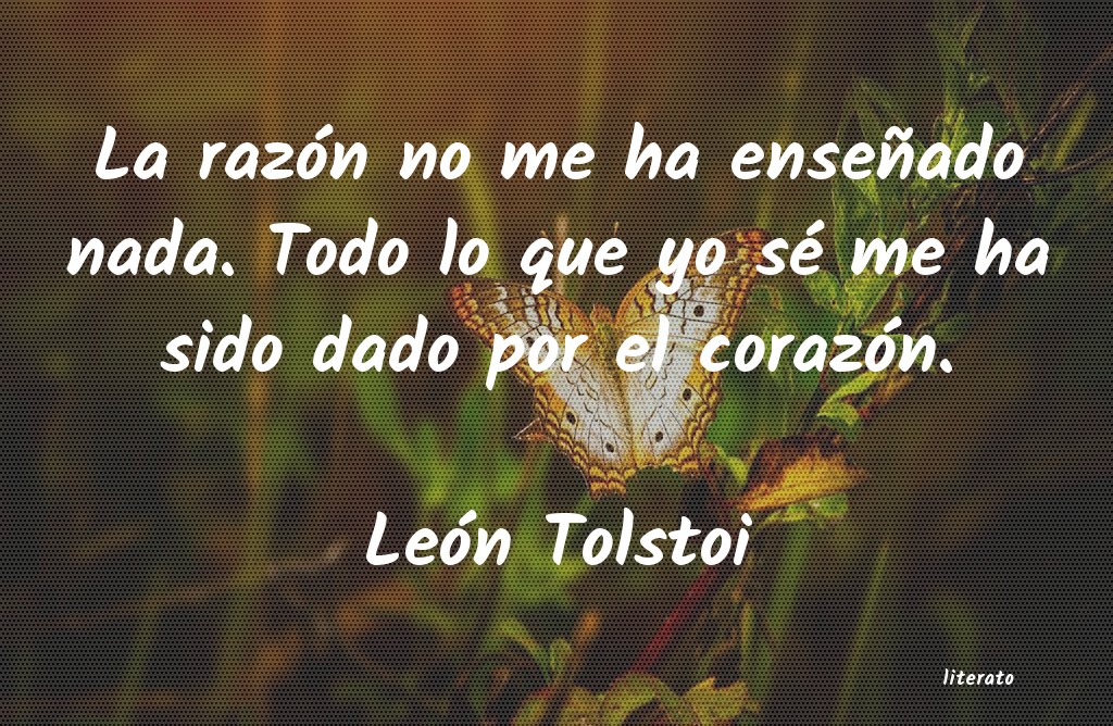 Frases de León Tolstoi