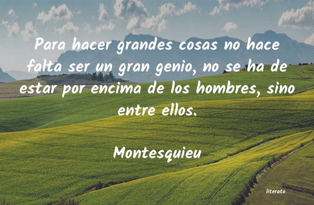 Frases de Montesquieu