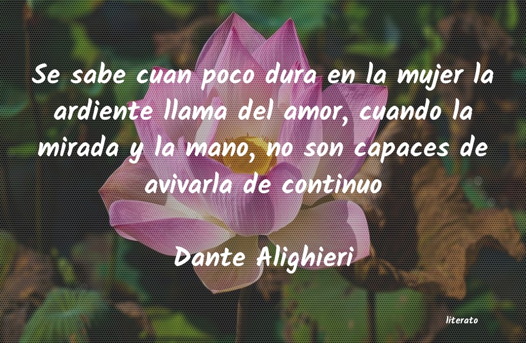 Frases de Dante Alighieri