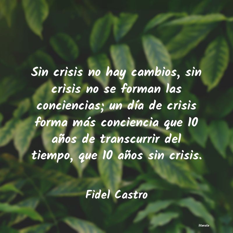 Frases de Fidel Castro