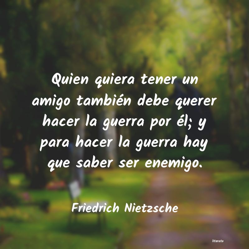 frases de Friedrich Nietzsche