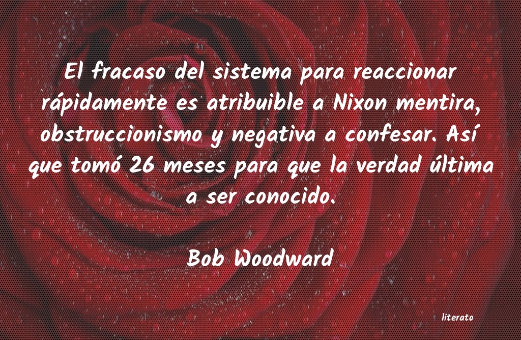 frases de Bob Woodward